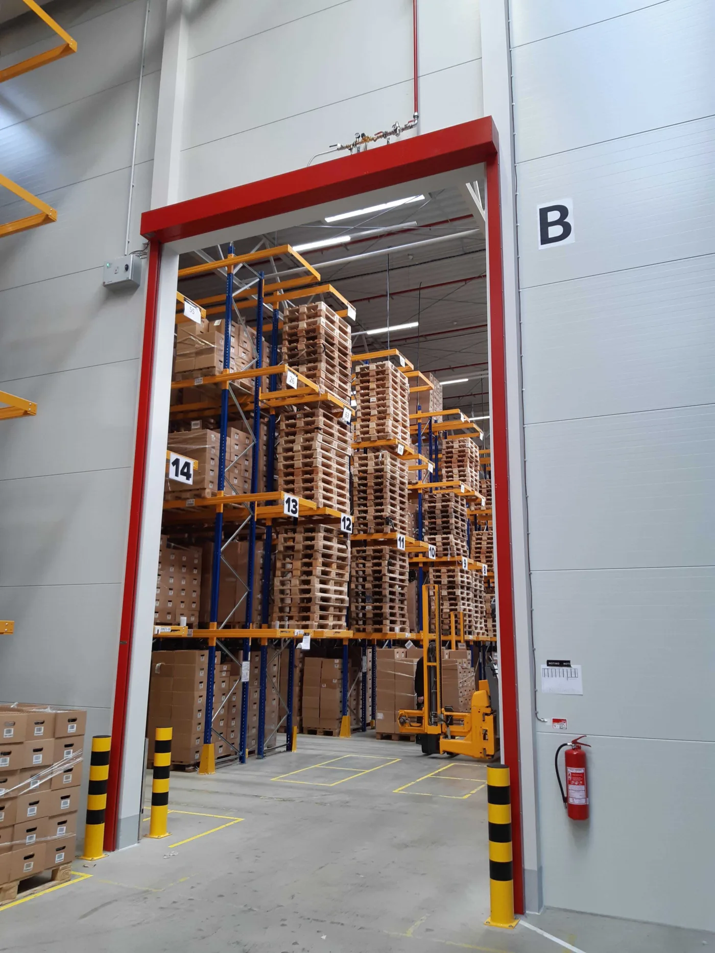 FK servis - FK ROLL EI - Use in a logistics hall