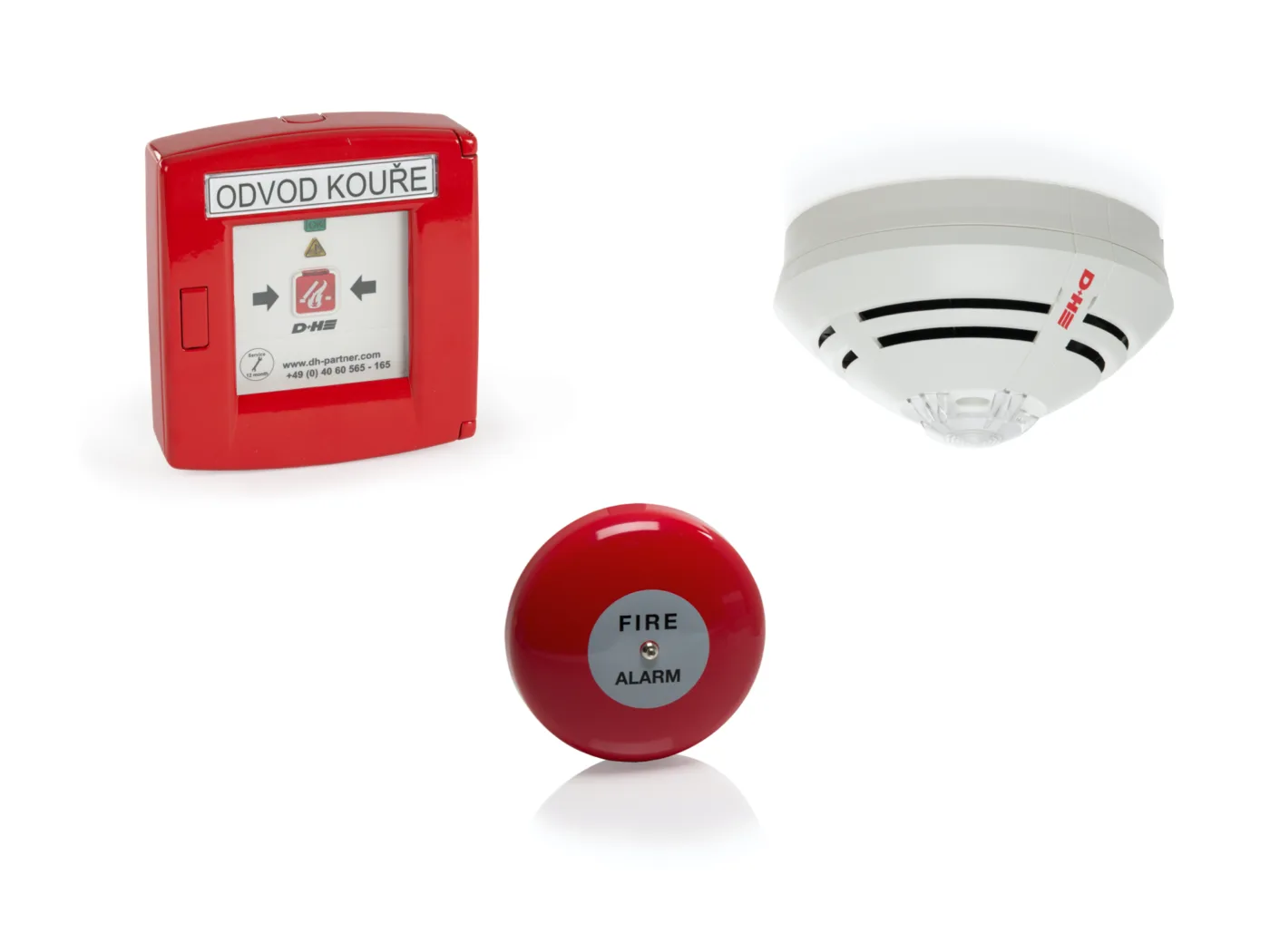 We supply you with all further fire protection components