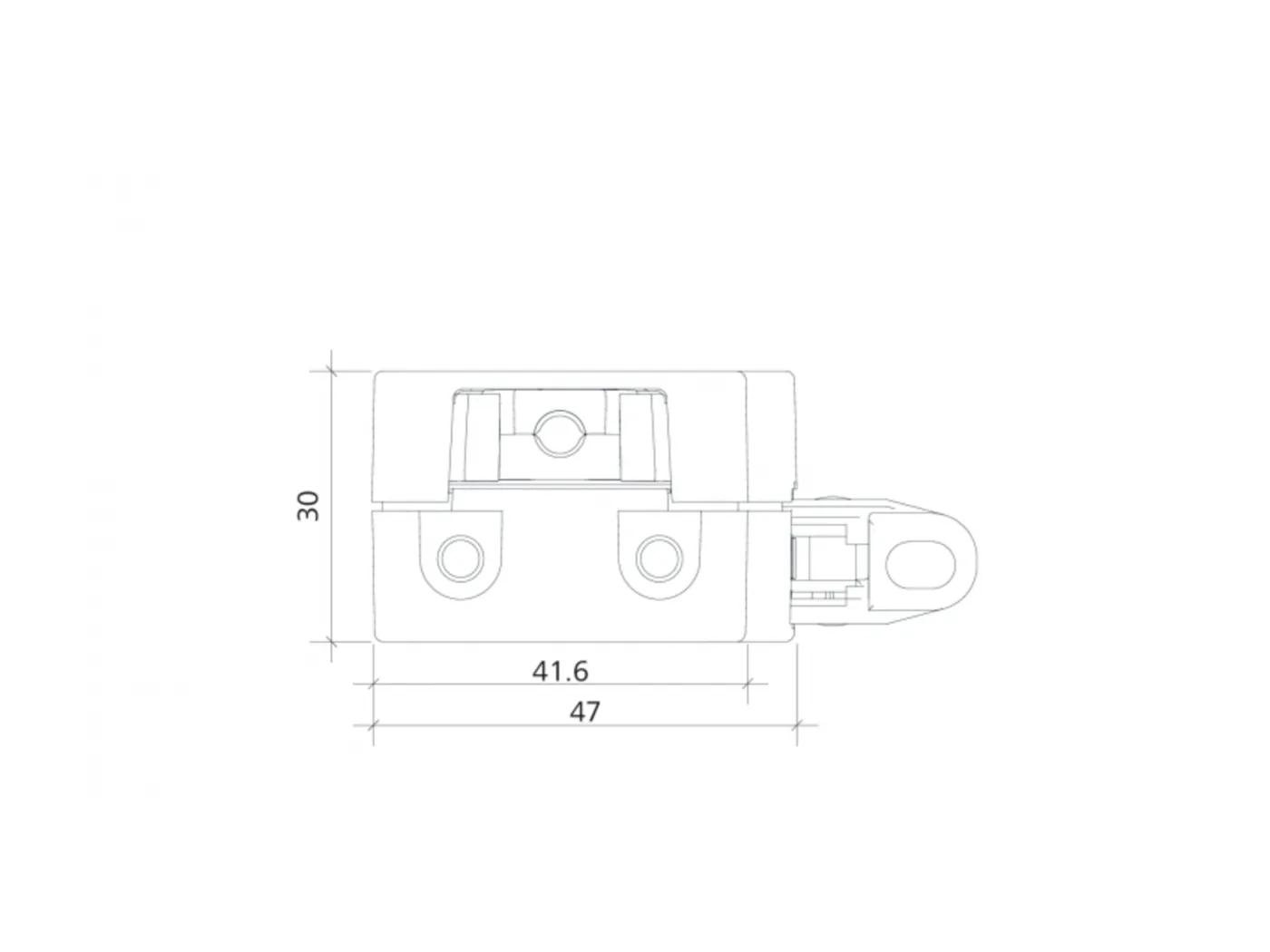 VCD 203 - Dimensions (detail)