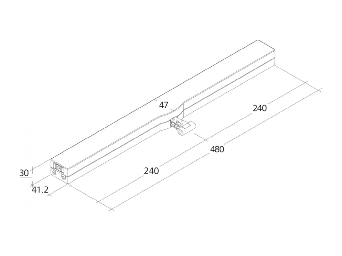 VCD 204 - Dimensions