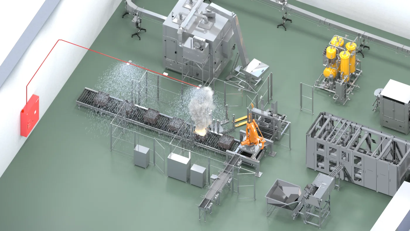 I Sprink Production line