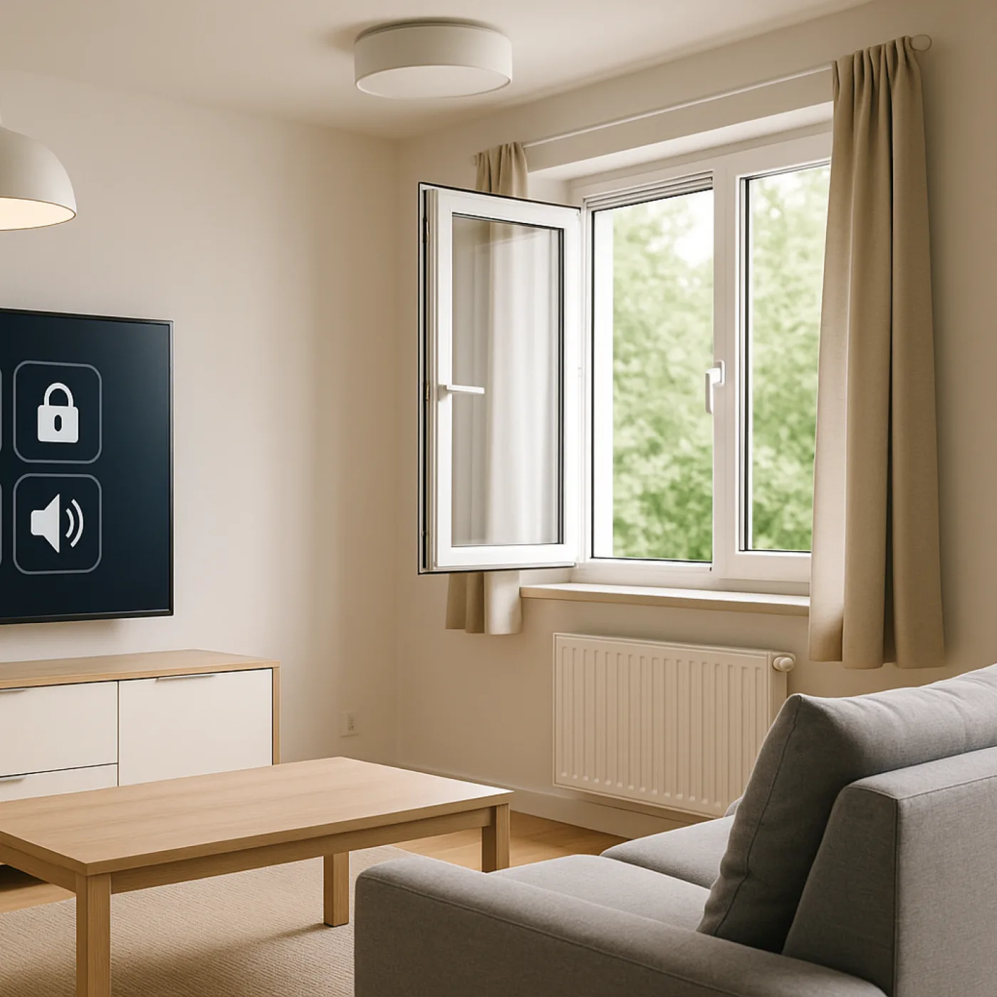 Ventilation for Smart Home - visualisation