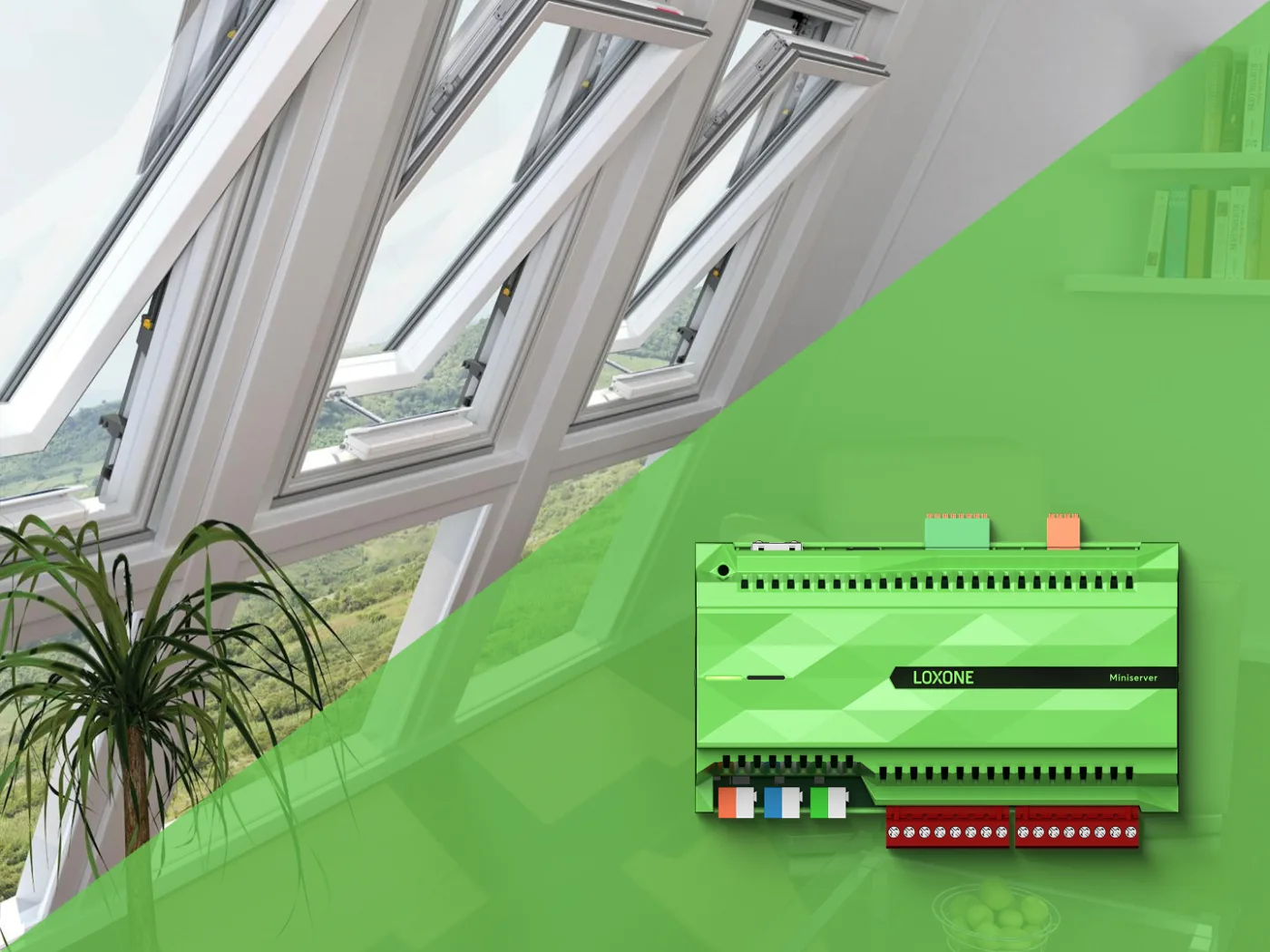 Ventilation for Smart Home - Loxone and FK servis